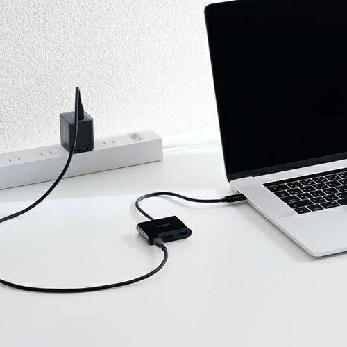 ELECOM エレコム USB Type-C ドッキングステーション DST-030BPBK ブラック