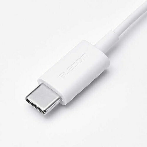 ELECOM エレコム 有線イヤホン USB Type-C接続 インナーイヤー型 マイク付 EHP-DF18IMWH ホワイト