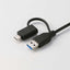 ELECOM エレコム 有線LANアダプター USB Type-C 2.5Gbps EDC-QUA3CV2-B ブラック