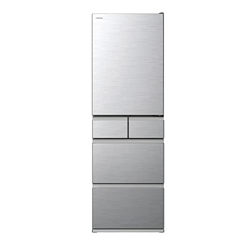 5ドア冷凍冷蔵庫 片開き 470 L 日立 R-HS47SG-S