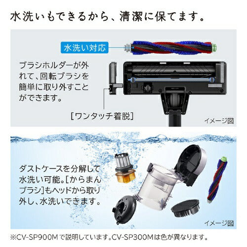 サイクロン式クリーナー パワかるサイクロン ライトラベンダー 日立 CV-SP900M-V