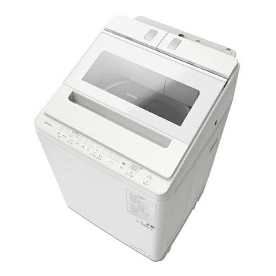 全自動洗濯機 ビートウォッシュ 10kg ホワイト 洗浄機能(ナイアガラ ビート洗浄 パワフルコース つけおきプラス シワ低減洗濯コース) 日立 BW-X100M-W