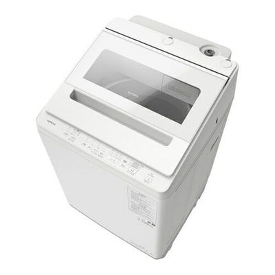全自動洗濯機 ビートウォッシュ 10kg ホワイト 洗浄機能(ナイアガラ ビート洗浄 パワフルコース つけおきプラス シワ低減洗濯コース) 日立 BW-V100M-W