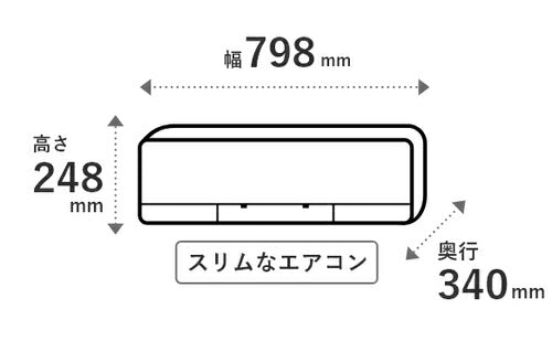 標準取付工事別 エアコン 本体のみ 18畳 単相200V 白くまくん Wシリーズ 2025年モデル スターホワイト 日立 RAS-WR5625D