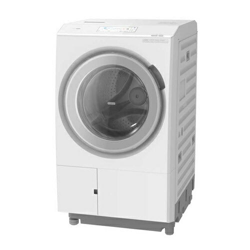 洗濯機 13kg ドラム式洗濯乾燥機 左開きタイプ 日立 BD-STX130ML(M) ホワイト 自動投入 スマホ連携 温水洗浄 らくメンテ スマートスピーカー対応