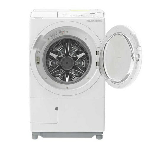洗濯機 12kg ドラム式洗濯乾燥機 右開きタイプ 日立 BD-SW120MR(W) ホワイト 自動投入 スマホ連携 温水洗浄 らくメンテ スマートスピーカー対応