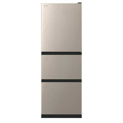 冷蔵庫 3ドア 265L 片開き ライトゴールド 日立 R-27X-N