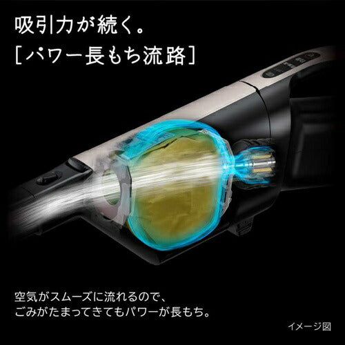 掃除機 紙パック式 日立 PKV-BK50P-C ベージュ スティック クリーナー コードレス式 かるパックスティック きわだつパワー