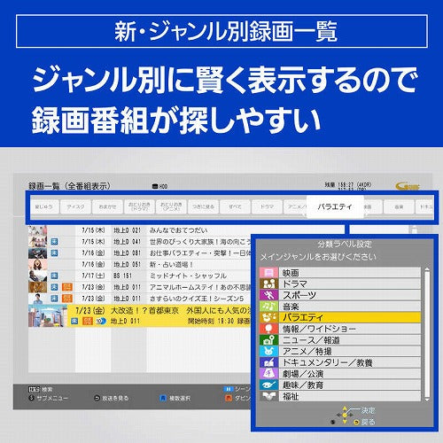 Panasonic パナソニック 2TB Wチューナー ブルーレイディスクレコーダー DMR-2W202