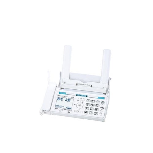ファックス付き電話機 デジタルコードレス普通紙ファクス（子機1台付き） パナソニック KX-PD360DL-W