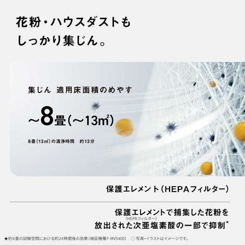 空間除菌脱臭機 ジアイーノ ホワイト パナソニック F-ML4000B-W