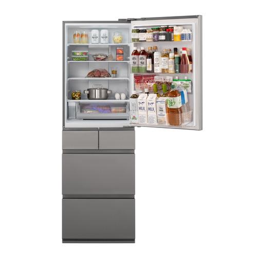 冷蔵庫 450L 右開き 5ドア シルバー パナソニック NR-E45RY2-S