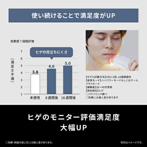スムースエピ パワー＆クール グレー パナソニック ES-WG0B-H