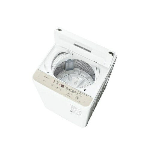 縦型全自動洗濯機 ライトベージュ 洗濯容量：6.0kg パナソニック NA-F6B3-C