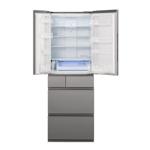 冷蔵庫 542L 観音開き 6ドア シルバー パナソニック NR-F54EY2-S