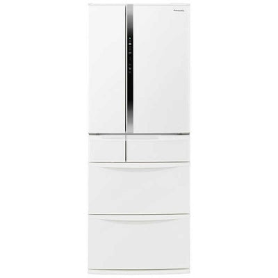 冷蔵庫 6ドア 観音開き 内容量 451リットル ハーモニーホワイト パナソニック NR-FVF45S2-W
