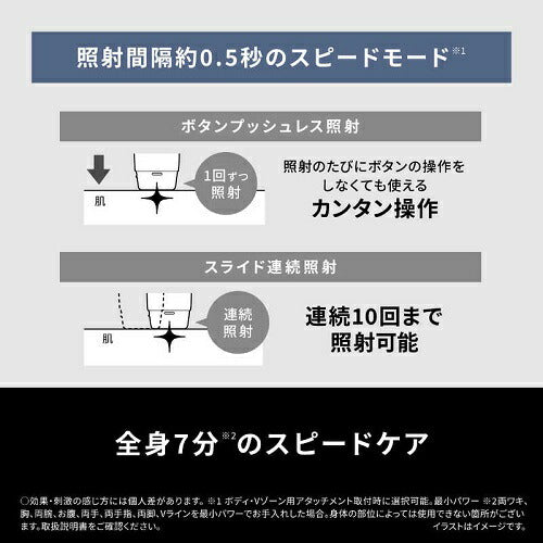 スムースエピ スキンクリア グレー パナソニック ES-WP9B-H