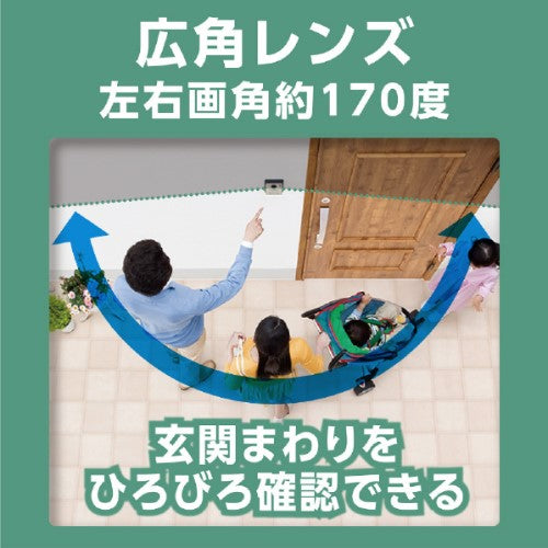 【予約受付中】 カラーテレビドアホン スマホで「外でもドアホン」 パナソニック VL-X50AHF