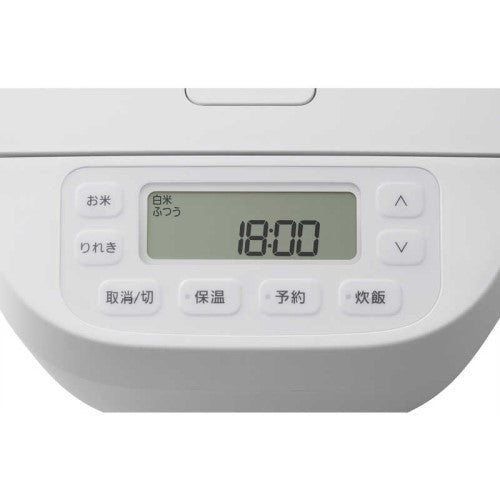 IHジャー炊飯器 5.5合 備長炭釜 ホワイト パナソニック SR-N210D-W