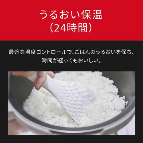 IHジャー炊飯器 5.5合 備長炭釜 ホワイト パナソニック SR-N210D-W