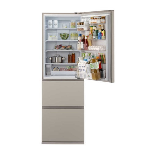 冷蔵庫 365リットル 右開き 3ドア マットベージュ パナソニック NR-C37ES2-C