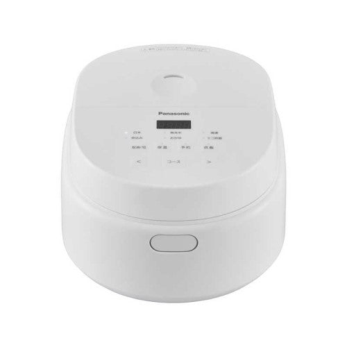 電子ジャー炊飯器 5.5合 マイコンジャー 黒角厚釜 ホワイト パナソニック SR-A110D-W