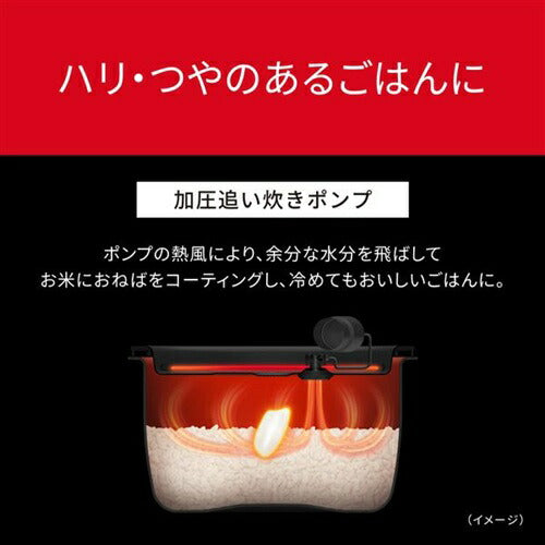可変圧力IHジャー炊飯器 Bistro（ビストロ）X9Dシリーズ ライトグレージュ 炊飯容量:5.5合 パナソニック SR-X910D-H