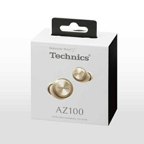 完全ワイヤレスイヤホン Technics テクニクス シャンパンゴールド パナソニック EAH-AZ100-N