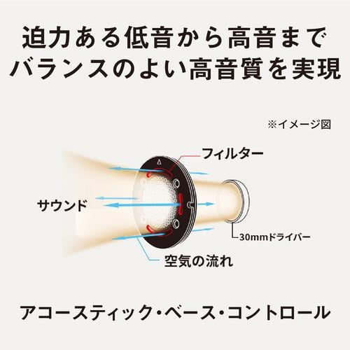 ワイヤレスステレオヘッドホン ブラック パナソニック RB-HF630B-K