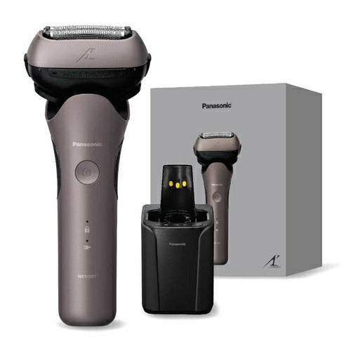 シェーバー メンズ ラムダッシュ 3枚刃 パナソニック ES-L381W-N ブラウンゴールド 全自動洗浄充電器付 防水 水洗い 風呂剃り
