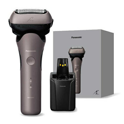 シェーバー メンズ ラムダッシュ 3枚刃 パナソニック ES-L381W-N ブラウンゴールド 全自動洗浄充電器付 防水 水洗い 風呂剃り
