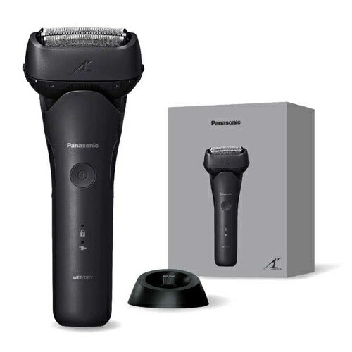 シェーバー メンズ ラムダッシュ 3枚刃 パナソニック ES-L341W-K ブラック 充電スタンド付 防水 水洗い 風呂剃り
