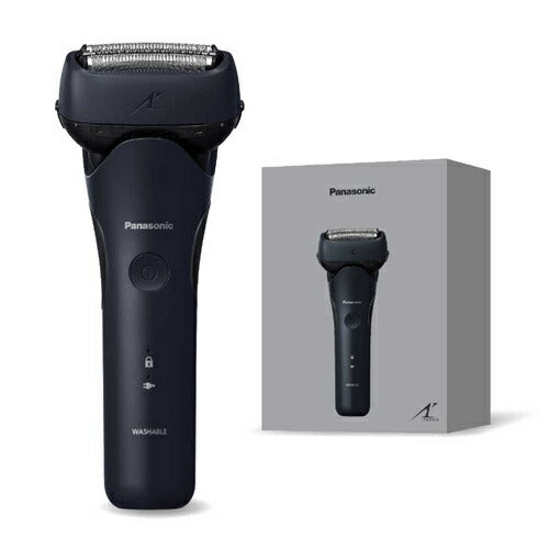 シェーバー メンズ ラムダッシュ 3枚刃 パナソニック ES-L321D-A ダークネイビー 防水 水洗い 風呂剃り