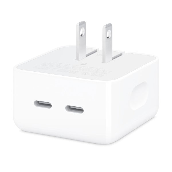 デュアルUSB-Cポート搭載35Wコンパクト電源アダプタ Apple MNWM3AM/A