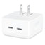 デュアルUSB-Cポート搭載35Wコンパクト電源アダプタ Apple MW2H3AM/A