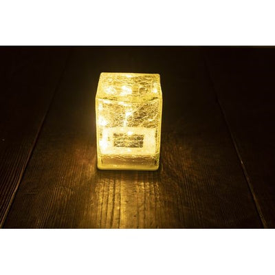 ガーデンソーラーライトPICCOLO Qプリズム ゴールド 山善 WLL-1044（GD）