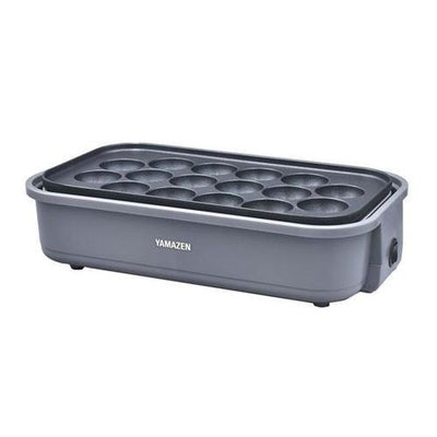 ホットプレート 着脱式 たこ焼きプレート＆平面プレート 2枚組 山善 YOJ-W160(H)