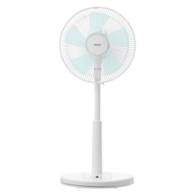 扇風機 リモコン付き 風量3段階 切タイマー リズム風 30cm ホワイト YAMAZEN YLR-AG307(W)