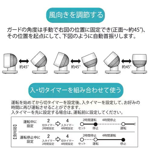 ヤマゼン YAMAZEN サーキュレーター DCモーター YAR-ND152 15cm