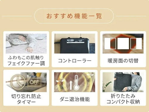 YAMAZEN 山善 ホットカーペットカバーセット YZPH-201 2畳相当