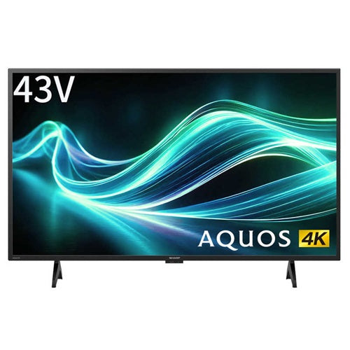 テレビ 43型 AQUOS アクオス シャープ 4T-C43GL1 43V型 4K対応 43インチ GL1ライン 低反射パネル ネット動画 音声操作