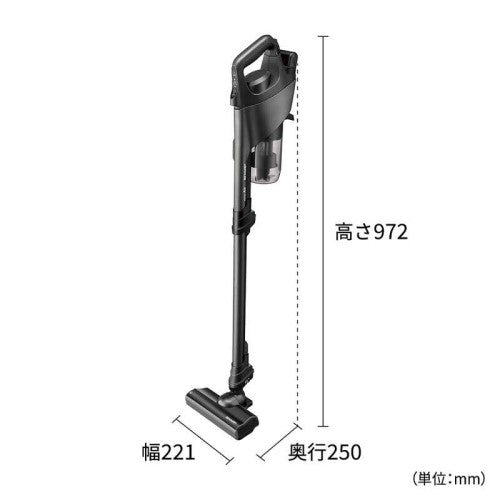 コードレススティッククリーナー RACTIVE Air POWER サイクロン式 コードレス ブラック系 シャープ EC-PR10-B