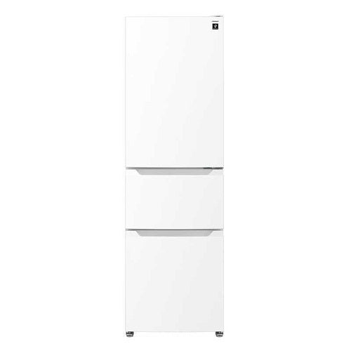 冷蔵庫 317L 3ドア（マットホワイト）【右開き】 シャープ SJ-PT32P-W