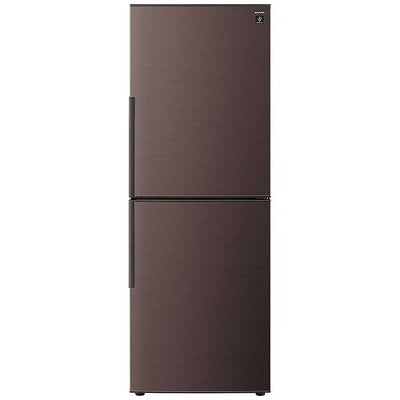 2ドア冷蔵庫 アコールブラウン 右開き 内容量：280リットル シャープ SJ-PD28P-T