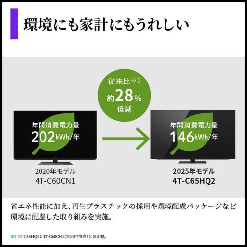 有機ELテレビ AQUOS OLED HQ2ライン 48V型 シャープ 4T-C48HQ2