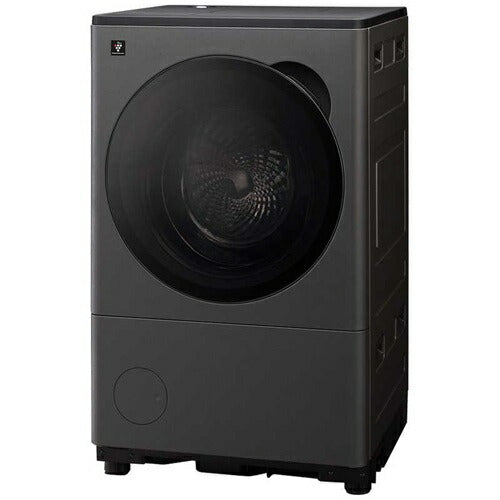 シャープ ドラム式洗濯乾燥機 ES-8XS1-HL グレイングレー プラズマクラスター 左開き 洗濯/乾燥容量:8.0/4.0kg