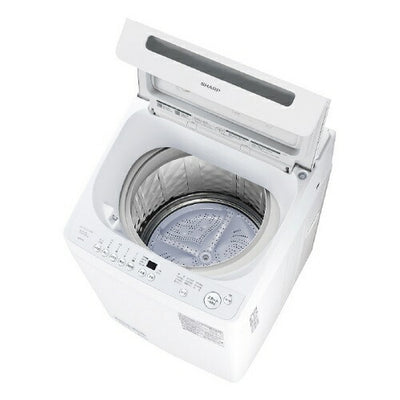 全自動洗濯機 洗濯・脱水容量10kg 穴なし槽 ホワイト系 シャープ ES-GV10K-W