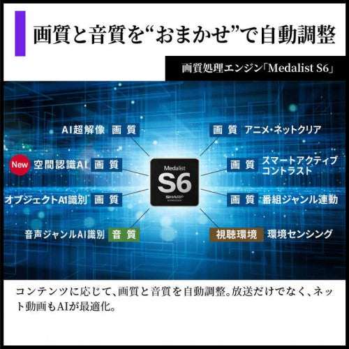 有機ELテレビ AQUOS OLED HQ2ライン 65V型 シャープ 4T-C65HQ2