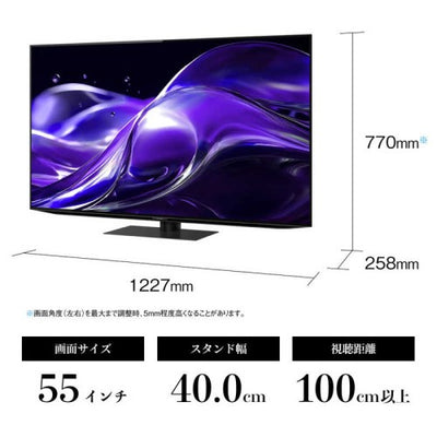 有機ELテレビ AQUOS OLED HQ2ライン 55V型 シャープ 4T-C55HQ2