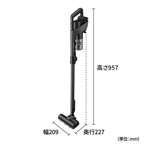 掃除機 コードレス 軽量 強力吸引 RACTIVE Air シャープ EC-FR11-B ブラック系